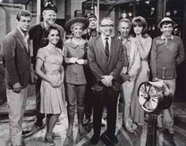 The Cast, with creator Sherwood Schwartz and director Jack Arnold