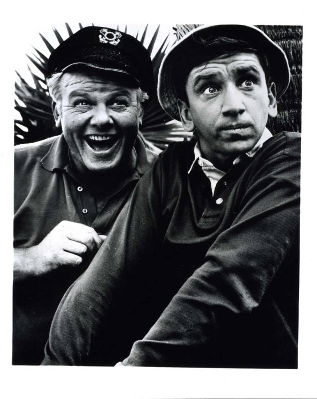 Alan Hale Jr. as Skipper & Bob Denver as Gilligan