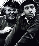 Alan Hale Jr. as Skipper & Bob Denver as Gilligan