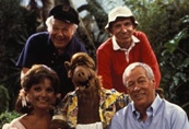The castaways with ALF